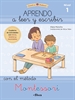 Front pageCreciendo con Montessori. Cuadernos de actividades - Aprendo a leer y escribir con el método Montessori (nivel 1)
