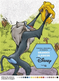 Books Frontpage Colorea y descubre el misterio. Grandes Clasicos Disney