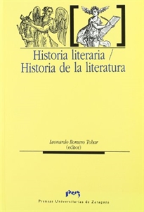Books Frontpage Historia literaria; Historia de la literatura