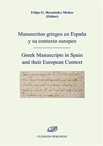 Books Frontpage Manuscritos griegos en España y su contexto europeo