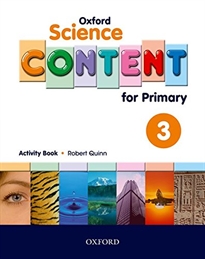 Books Frontpage Oxford Science Content for Primary 3. Activity Book