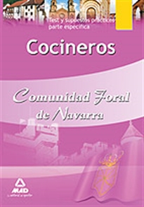 Books Frontpage Cocineros de la comunidad foral de navarra. Test y supuestos prácticos parte específica
