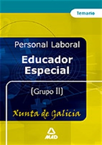 Books Frontpage Educador especial de la xunta de galicia. Temario