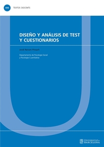 Books Frontpage Diseño y análisis de test y cuestionarios
