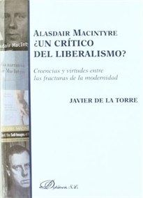 Books Frontpage Alasdair Macintyre ¿un crítico del liberalismo?