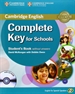 Front pageComplete Key for Schools for Spanish Speakers Student's Book without Answers with CD-ROM