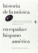 Front pageHistoria de la Música en España e Hispanoamérica, volumen 4