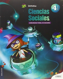 Books Frontpage Ciencias Sociales 4º Primaria C. Foral de Navarra