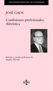 Books Frontpage Confesiones profesionales. Aforística