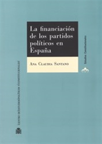 Books Frontpage La financiación de los Partidos Políticos en España