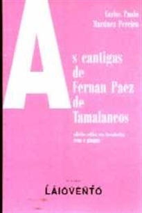 Books Frontpage As cantigas de Fernán Páez de Tamalancos