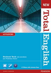 Books Frontpage New Total English Advanced Students' Book With Active Book Pack