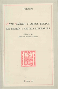 Books Frontpage Arte Poética y otros textos de teoría y crítica literarias