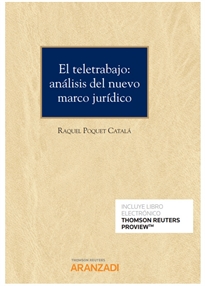 Books Frontpage El teletrabajo: análisis del nuevo marco jurídico (Papel + e-book)