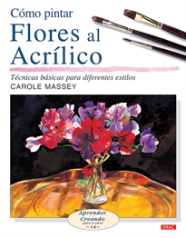 Books Frontpage Cómo Pintar Flores Al Acrílico