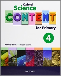 Books Frontpage Oxford Science Content for Primary 4. Activity Book