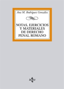 Books Frontpage Notas, ejercicios y materiales de Derecho penal romano