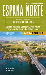 Books Frontpage Mapa de carreteras de España Norte 1:340.000 -  (desplegable)