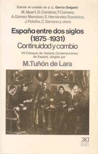 Books Frontpage España entre dos siglos (1875-1931)