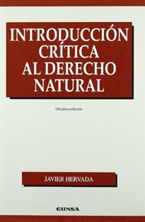 Books Frontpage Introducción crítica al derecho natural