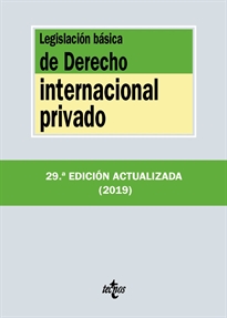 Books Frontpage Legislación básica de Derecho Internacional privado