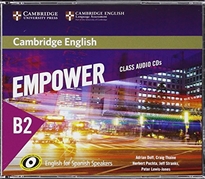 Books Frontpage Cambridge English Empower for Spanish Speakers B2 Class Audio CDs (4)