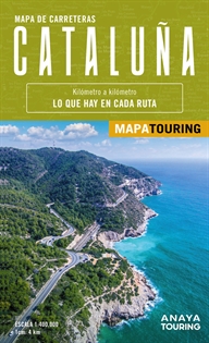 Books Frontpage Mapa de carreteras de Cataluña (desplegable), escala 1:400.000