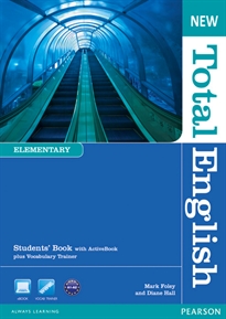 Books Frontpage New Total English Elementary Students' Book With Active Book Pack