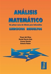 Books Frontpage Análisis matemático, un primer curso de cálculo para informática