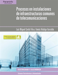 Books Frontpage Procesos en instalaciones de infraestructuras comunes de telecomunicaciones