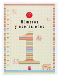 Books Frontpage Cuaderno 1 de números y operaciones. 1 Primaria