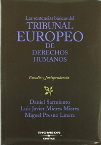 Books Frontpage Las sentencias básicas del Tribunal Europeo de Derechos Humanos