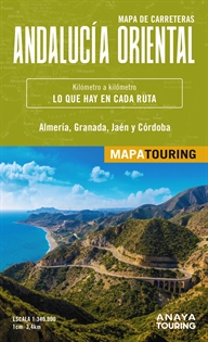 Books Frontpage Mapa de carreteras de Andalucía oriental (desplegable), escala 1:340.000
