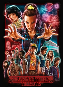 Books Frontpage Stranger Things. Tribute