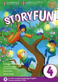 Books Frontpage Storyfun for Movers Level 4 Student's Book with Online Activities and Home Fun Booklet 4