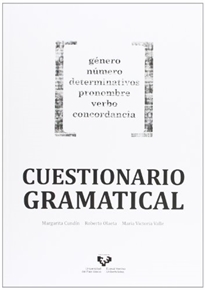 Books Frontpage Cuestionario gramatical