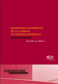 Books Frontpage Escritura alfabética de la lengua de signos española