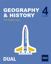 Books Frontpage Inicia Geography & History 4º ESO. Student's Book. Volume 1