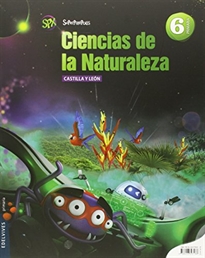 Books Frontpage Ciencias de la Naturaleza 6º Primaria-Castilla León