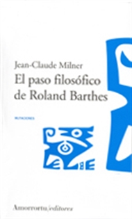 Books Frontpage El paso filosófico de Roland Barthes