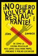 Front page¡No quiero volver al restaurante!