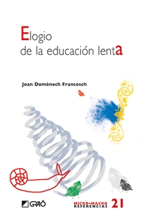 Books Frontpage Elogio de la educación lenta