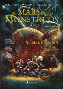 Books Frontpage El mar de los monstruos (Percy Jackson y los dioses del Olimpo [novela gráfica] 2)