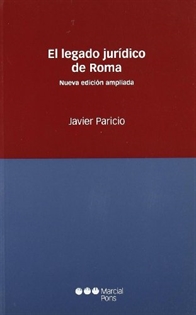 Books Frontpage El legado jurídico de Roma