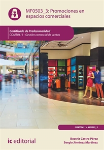 Books Frontpage Promociones en espacios comerciales. COMT0411 -  Gestión comercial de ventas