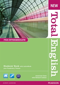 Books Frontpage New Total English Pre-Intermediate Students' Book With Active Book Pack