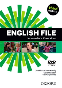 Books Frontpage English File 3rd Edition Intermediate. Class DVD