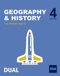 Books Frontpage Inicia Geography & History 4.º ESO. Student's Book. Volume 3