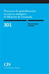 Books Frontpage Procesos de gentrificación en cascos antiguos: el Albaicín de Granada