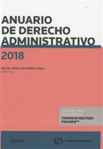 Books Frontpage Anuario de Derecho Administrativo 2018 (Papel + e-book)